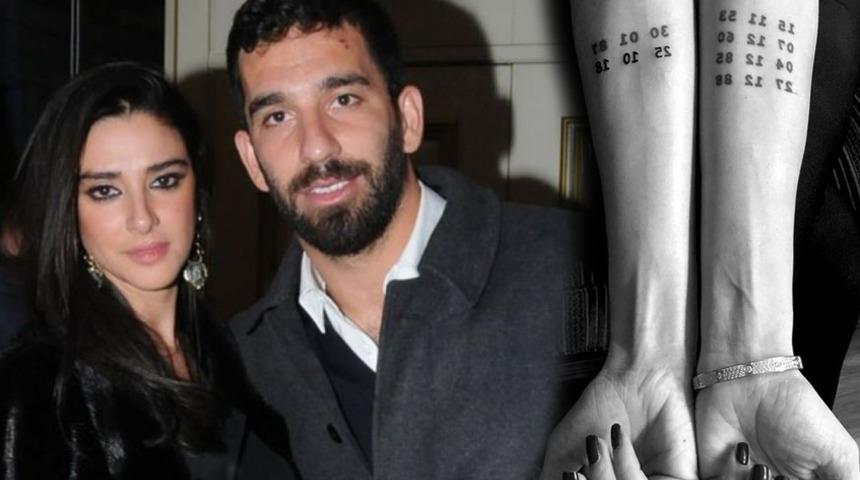 Arda Turan'ın eşi Aslıhan Doğan'dan dövme paylaşımı!