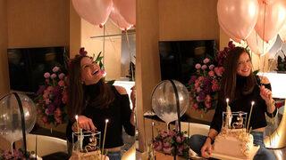 Ebru Şallı doğum gününü kutladı!