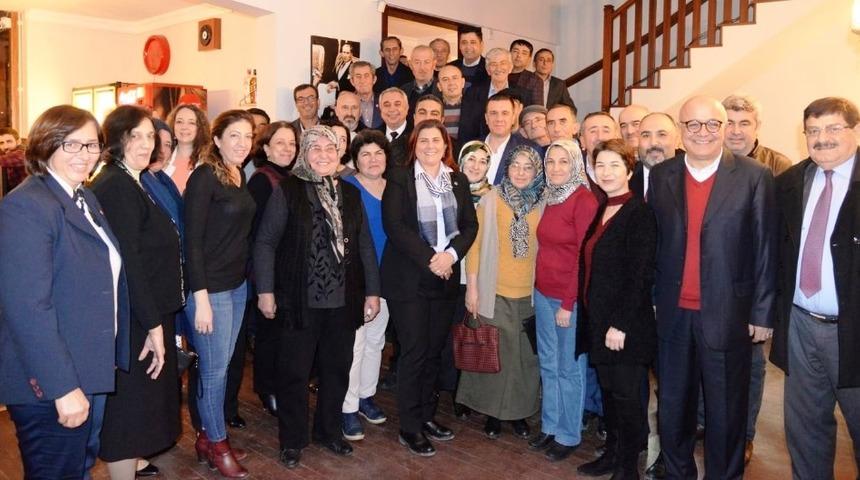 Başkan Çerçioğlu, Yenipazar’da muhtarla buluştu