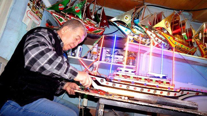 Cezaevinde öğrendiği maket yelkenli yapımı, geçim kaynağı oldu G3