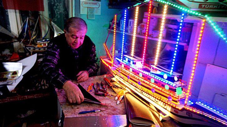 Cezaevinde öğrendiği maket yelkenli yapımı, geçim kaynağı oldu G4