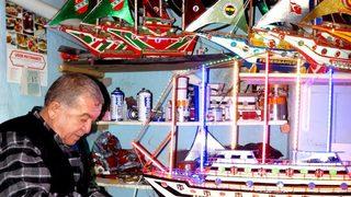 Cezaevinde öğrendiği maket yelkenli yapımı, geçim kaynağı oldu