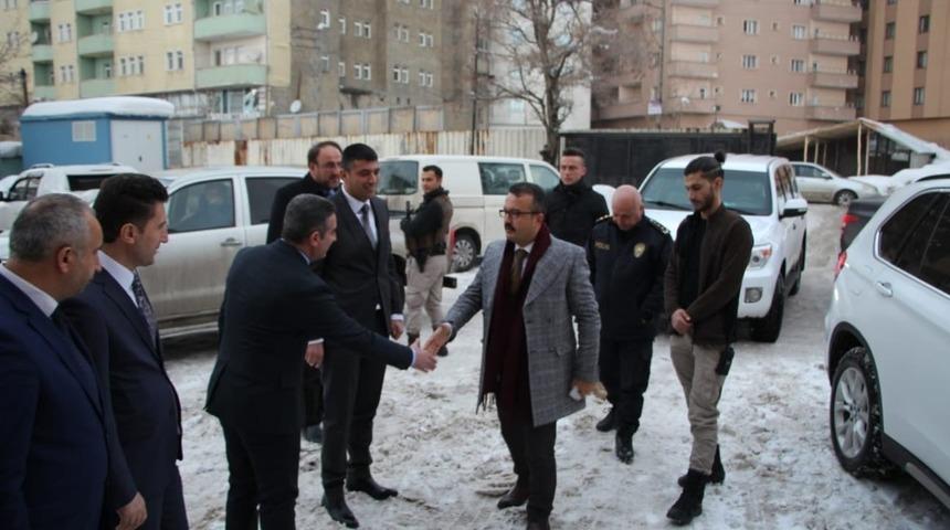 Kaymakam Kendüzler’den Müdür Canlı’ya ziyaret