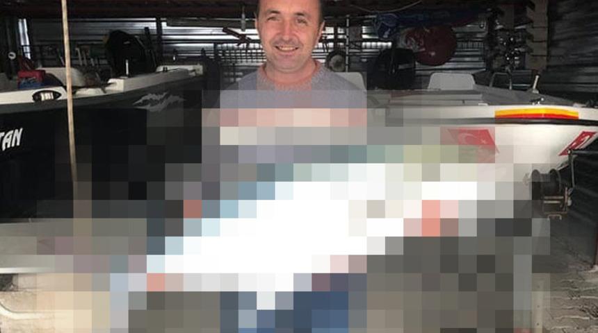 Hatay'da amatör balıkçı yakaladı: Oltasına takılan balığı görünce şaşkına döndü!