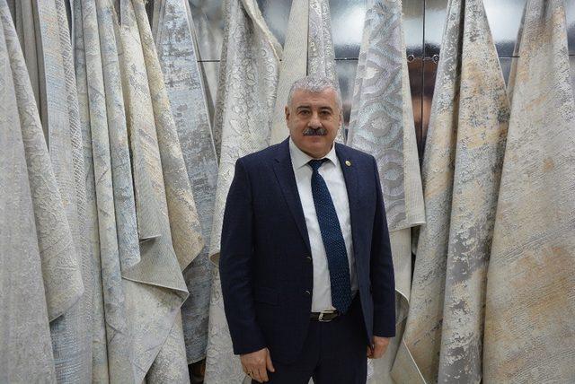 Milletvekili Sermet Atay Domotex Hannover Fuarını ziyaret etti