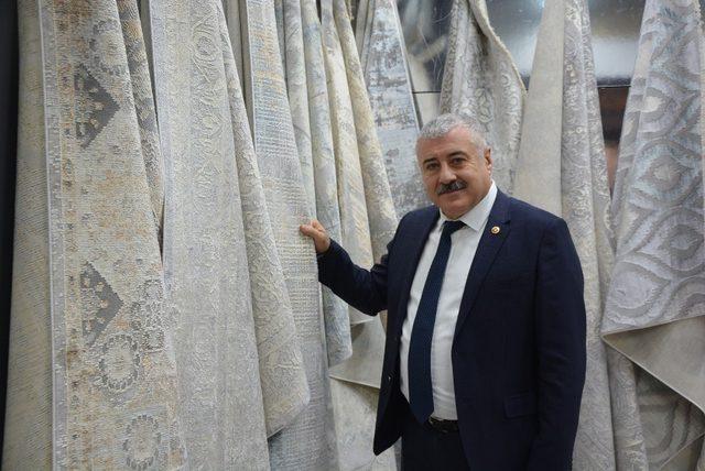 Milletvekili Sermet Atay Domotex Hannover Fuarını ziyaret etti