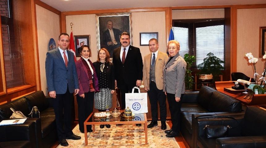 Rekt&ouml;r Şafak Ertan &Ccedil;omaklı&rsquo;ya ziyaretler