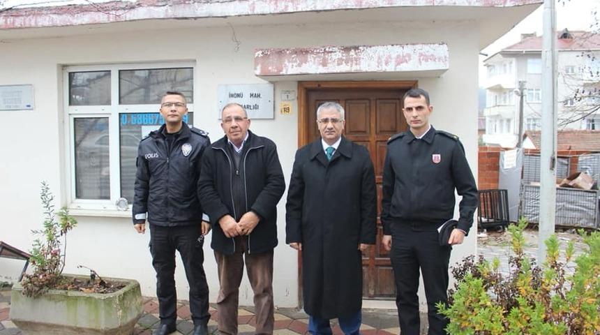 Kaymakam Yavuz&rsquo;dan mahalle muhtarlarına ziyaret