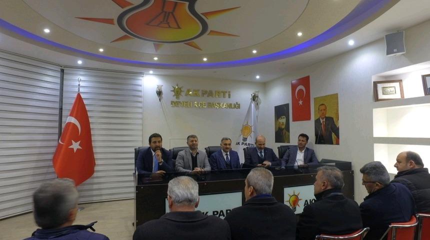 AK Parti Develi İl&ccedil;e Teşkilatı İstişare Toplantısı Yaptı