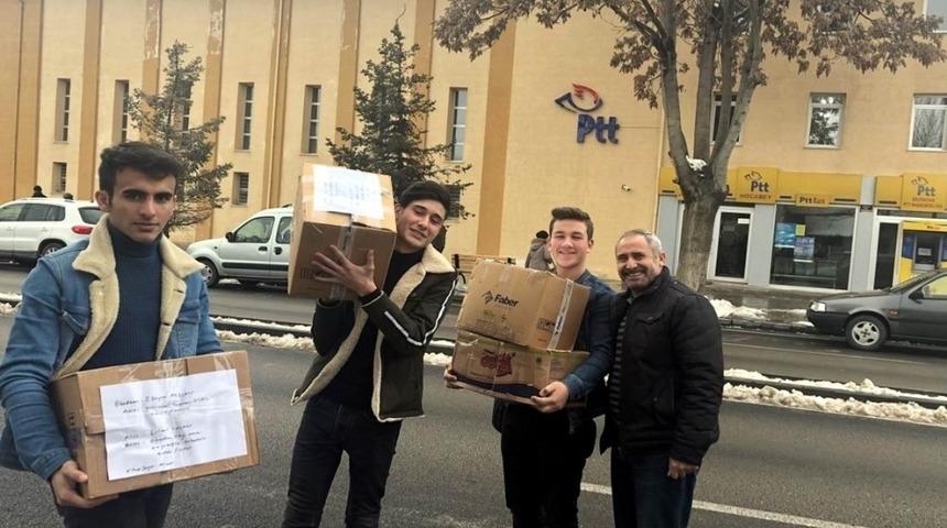 G&uuml;l-Celal Toraman Mesleki ve Teknik Anadolu Lisesi&rsquo;nden Kitap Kumbaram Kampanyası