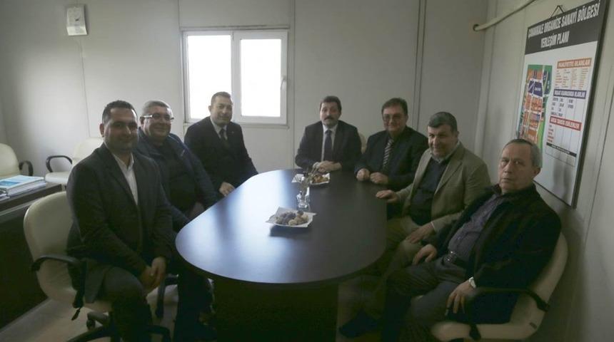 Vali Tavlı&rsquo;dan Organize Sanayi B&ouml;lgesi Y&ouml;netimine ziyaret