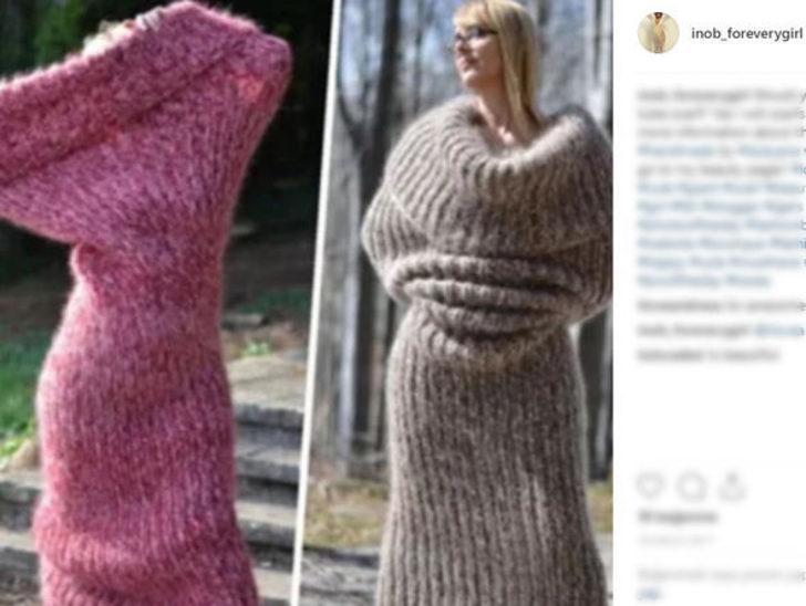 İşte son trend büyük boy vücut çorabı! G4