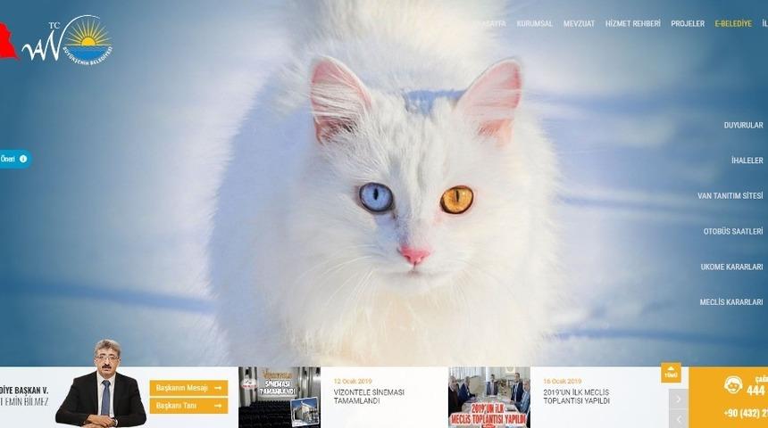 Van B&uuml;y&uuml;kşehir Belediyesinin internet sitesi yenilendi