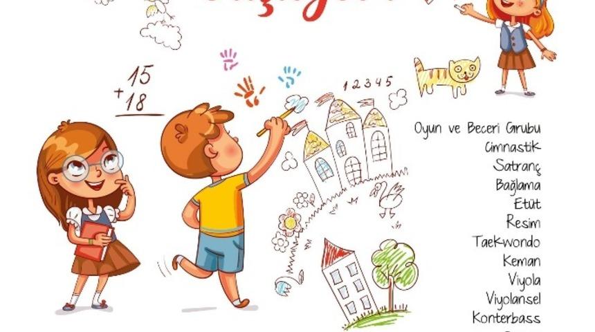 Bahar D&ouml;nemi &Ccedil;ocuk Kursları i&ccedil;in kayıtlar s&uuml;r&uuml;yor