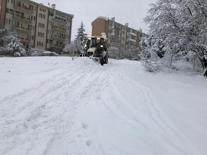 Odunpazarı Belediyesi ekipleri kar mesaisinde G5
