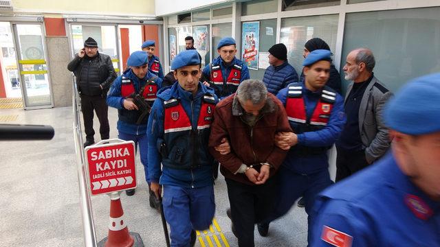 İnşaat iskelesi ve süt kazanı çalan baba ve oğlu yakalandı