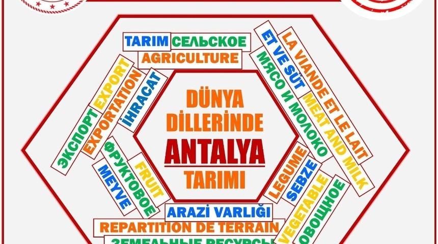 Antalya tarımı 4 dile &ccedil;evrildi