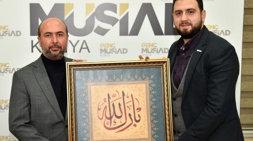 Başkan Pekyatırmacı, gen&ccedil; iş adamlarıyla buluştu