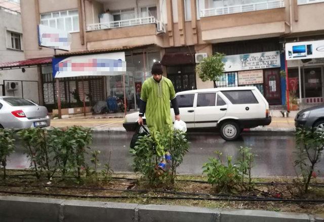 Faslı genç, polisi alarma geçirdi