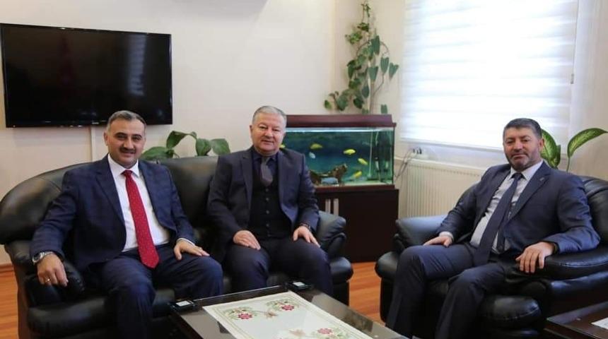 Başkan Cabbar, Kaymakam Duru&rsquo;yu ziyaret etti