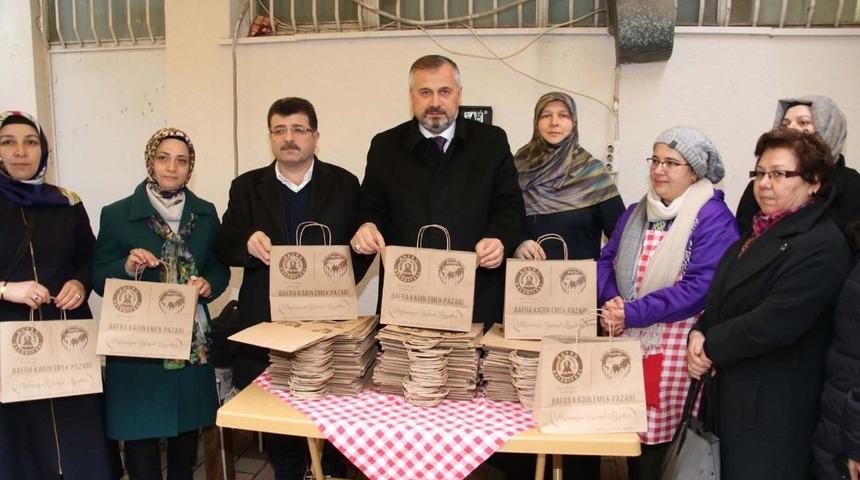 Başkan Kılı&ccedil;&rsquo;tan emek&ccedil;i kadınlara jest, Sıfır Atık Projesi&rsquo;ne destek