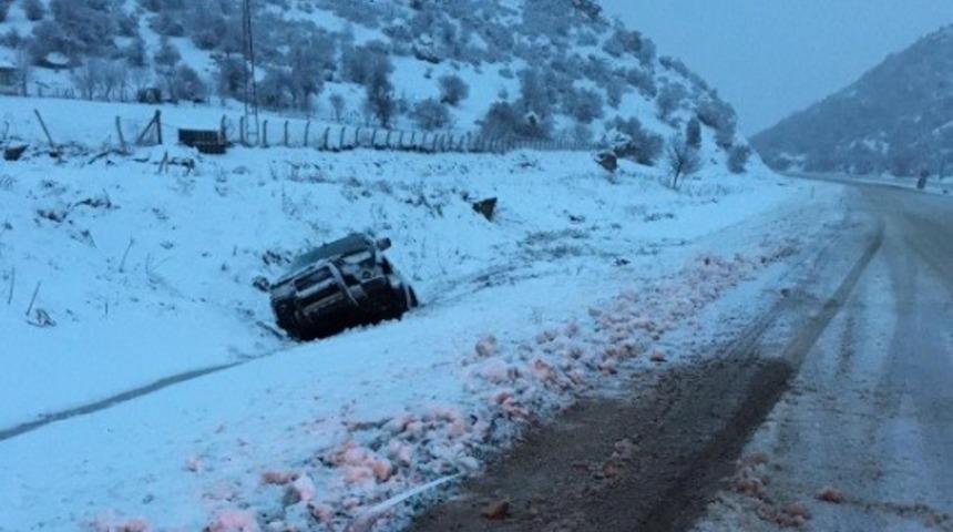Tavşanlı&rsquo;da trafik kazası: 1 yaralı