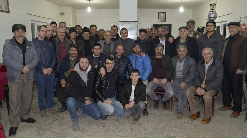 Başkan Ata&ccedil; &ccedil;ift&ccedil;ilerle bir araya geldi