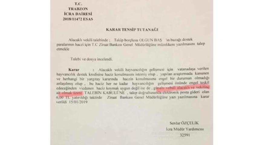 Trabzon'u karıştıran belge sahte çıktı