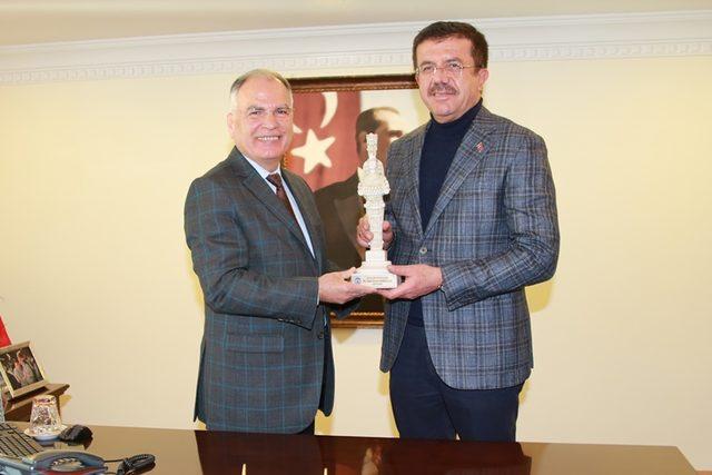 AK Parti İzmir Adayı Zeybekci, Selçuk Belediyesi'ni ziyaret etti