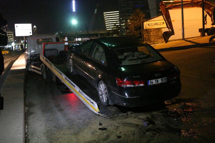 Kağıthane'de kaza! Dakikalarca kaldırılışını izledi G2