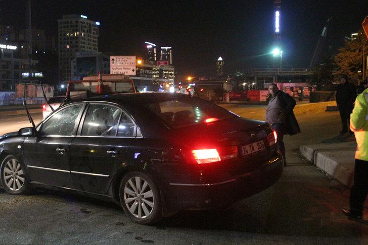 Kağıthane'de kaza! Dakikalarca kaldırılışını izledi G3