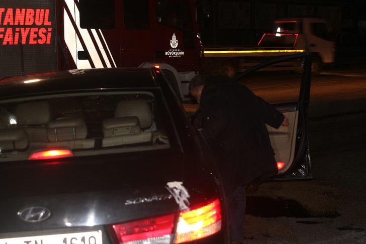 Kağıthane'de kaza! Dakikalarca kaldırılışını izledi G4