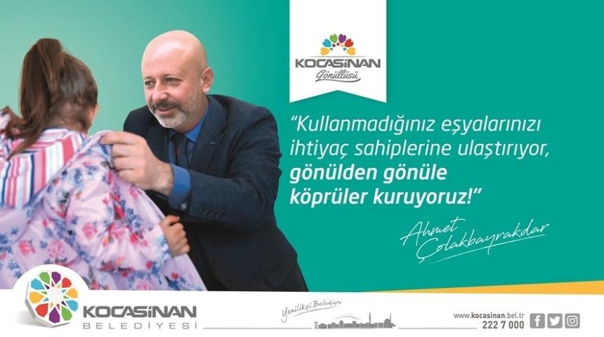 Başkan &Ccedil;olakbayrakdar ihtiya&ccedil; sahiplerinin yanında