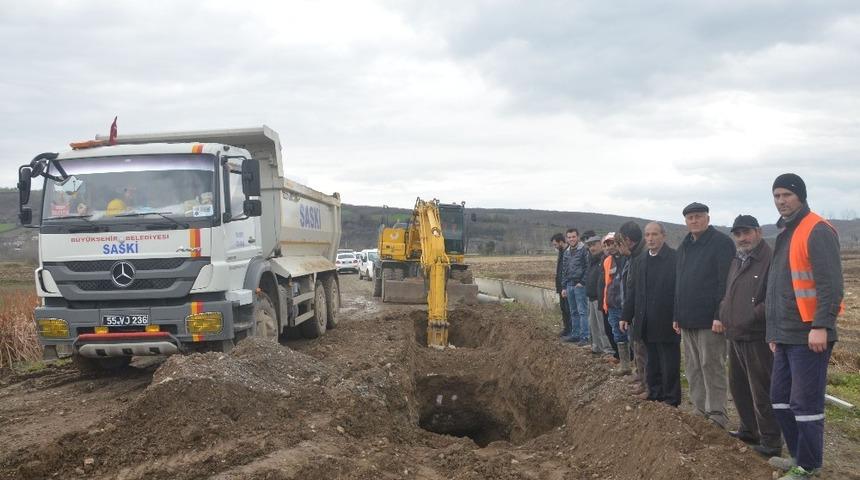 Kırsaldaki mahallelerin alt yapı sorunları &ccedil;&ouml;z&uuml;l&uuml;yor