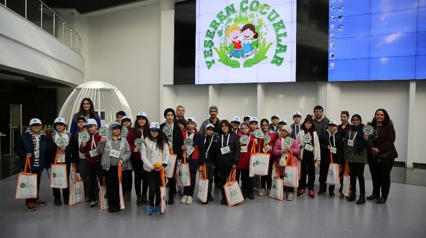 &Ouml;ğrenciler, tarımı eğlenerek &ouml;ğrendi