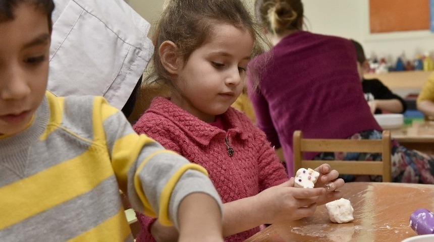 Türkan Saylan Kreşi’nde sabun atölyesi