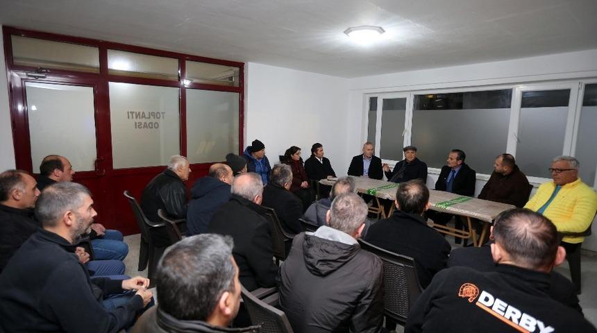 Başkan Yaşar, Yeni Mücevherkent sakinleri ile buluştu