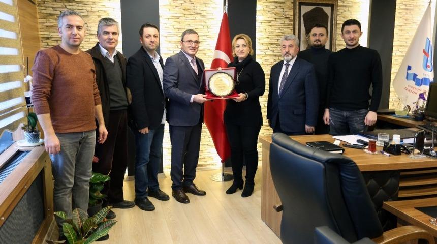 Giresun Üniversitesi’nden işbirliğine plaket