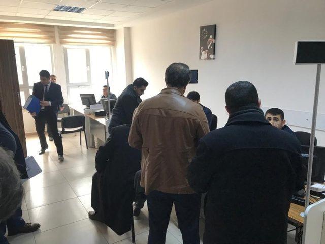 Siirt İl Nüfus Müdürlüğünde adres bildirim yoğunluğu