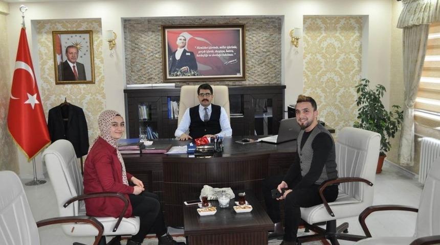 Ekonometri &ouml;ğrencilerinden ziyaret