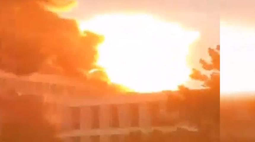 Fransa'nın Lyon Üniversitesi kütüphanesinde patlama