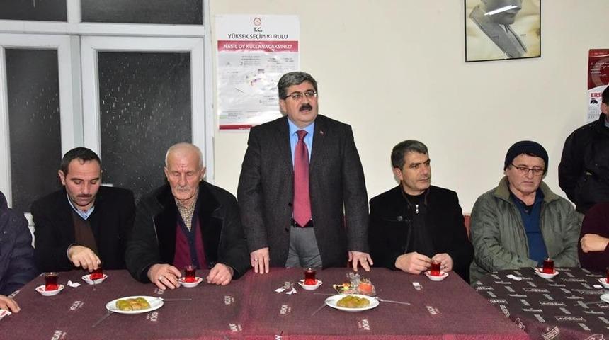 Başkan Can vatandaşlarla bir araya geldi