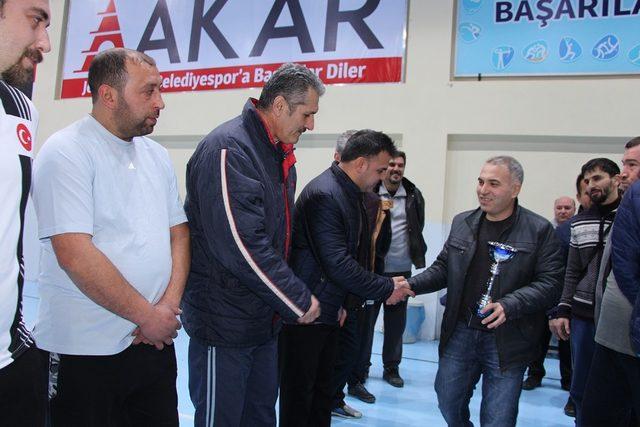 Öğretmenler arası voleybol turnuvası sona erdi