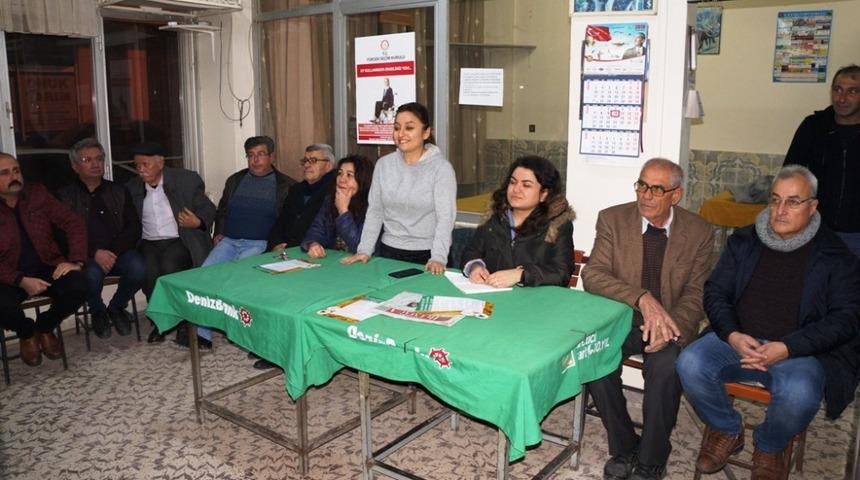 Sarıgöllü çevreciler mahalle mahalle geziyor