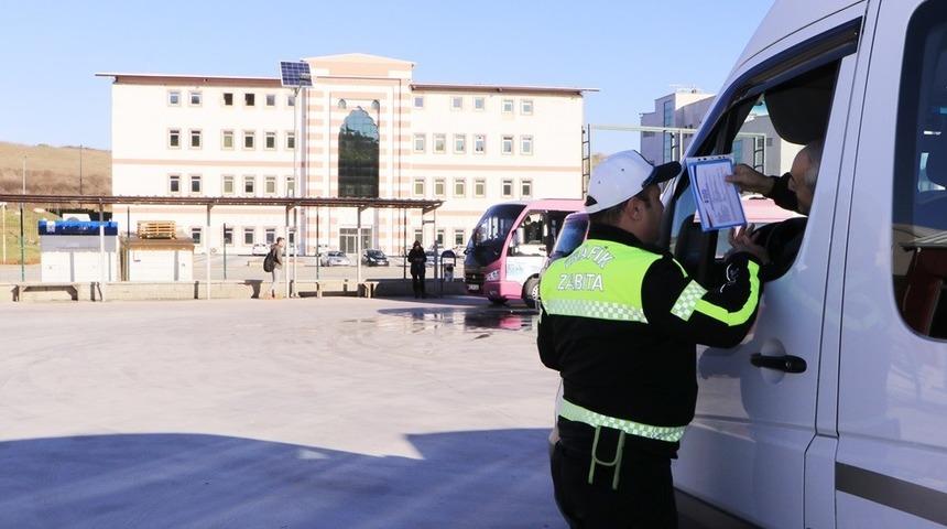 Doğu Sahil Bandı ve &uuml;niversite yerleşkesinde denetim