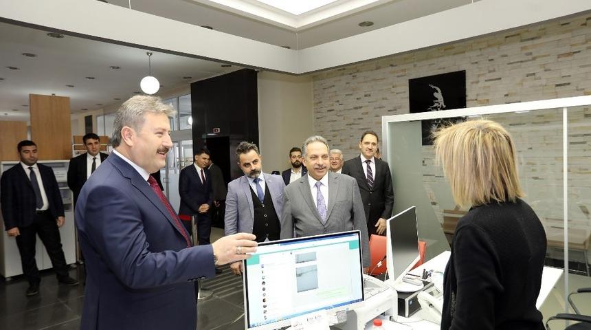 Mustafa Yal&ccedil;ın&rsquo;dan Talas&rsquo;a ziyaret