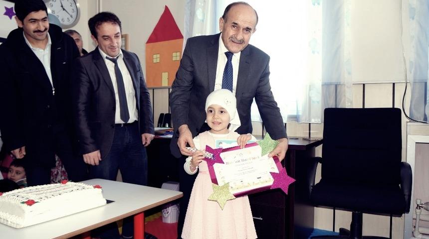 Kırka&rsquo;da minik Kur&rsquo;an kursu &ouml;ğrencilerinin karne sevinci