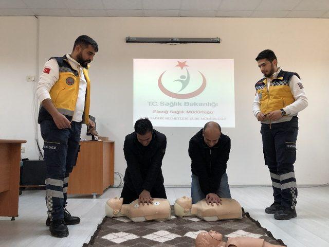 Elazığ ilk yardım eğitiminde 662 kişiyle 9’uncu sırada yer aldı