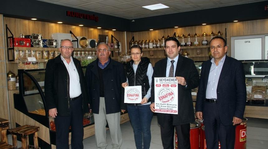 Seydikemer&rsquo;de &rsquo;Alışverişini Yerel Esnaftan Yap, Esnafına Sahip &Ccedil;ık&rsquo; kampanyası