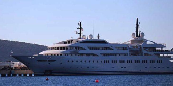 106 metrelik lüks yatı 8 tanker zor doldurdu  G1